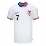 Günstige Fußballtrikots USA Reyna 7 Heimtrikot 2024 Kurzarm